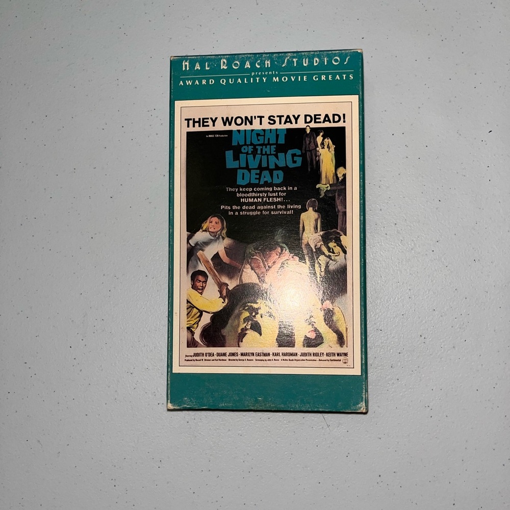 💜 Night of the Living Dead VHS